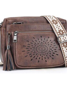 Crossbody Bags for Women Trendy, Leather Crossbody Purses Shoulder Handbags with